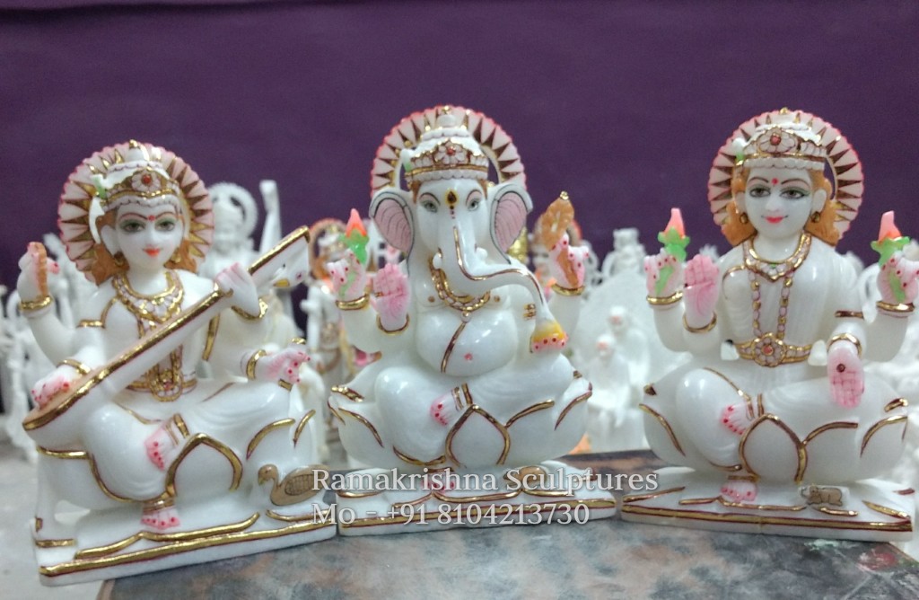 Marble Saraswati Statue Online | Goddess Idol manufacturer - The Murti Wala