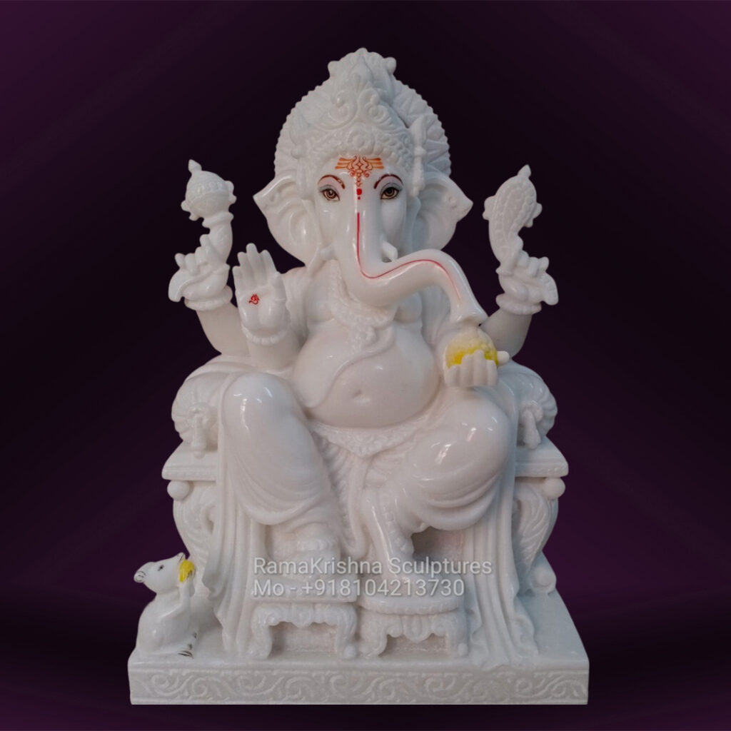 Ganesh Marble Statue Mumbai