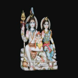 Gauri Shanker Marble Statue