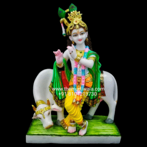 Gau gopal marble murti