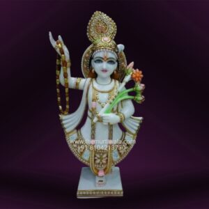 Yamuna ji Marble Statue