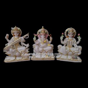 Buy Ganesha Lakshmi and Saraswati Murti