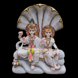 Lakshmi Narayan Marble Murti