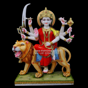 Marble Durga Maa Statue
