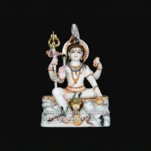 Lord Shiva Marble Idol