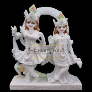 Radha krishna Jugal marble murti
