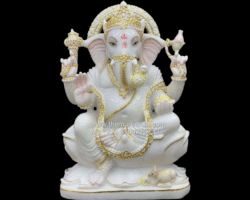 Ganesh Marble Murti