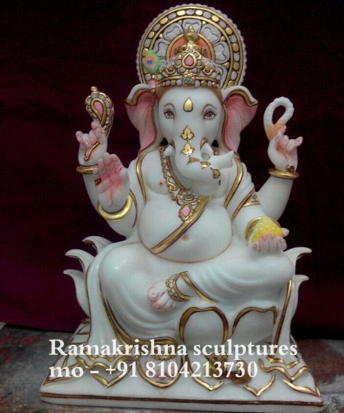 Ganesha Marble idol